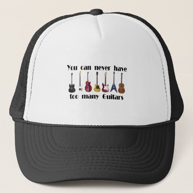 Casquette Vous ne pouvez jamais avoir trop de cadeaux de gui (Devant)