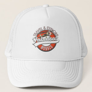 Casquette voyager explorer fabuleux logo de Monaco
