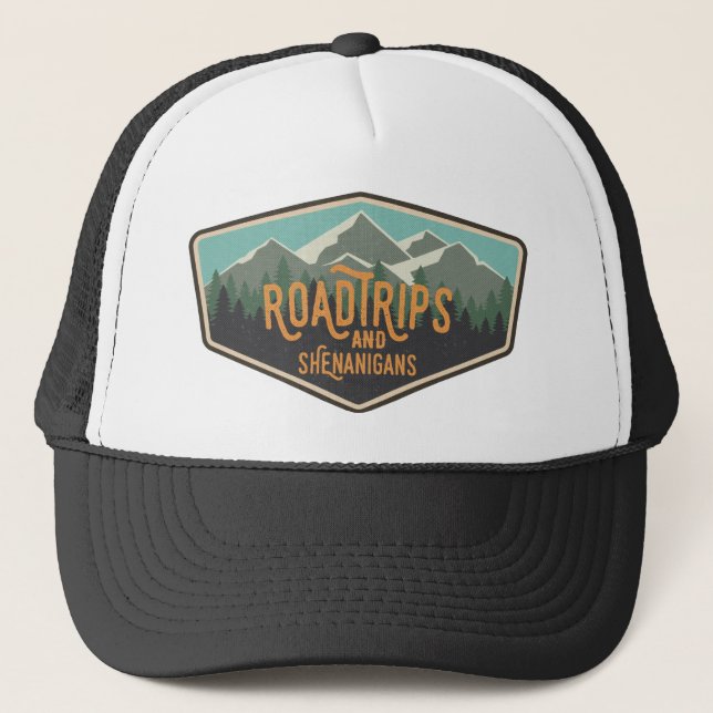 Casquette Voyages routiers et Shenanigans (Devant)