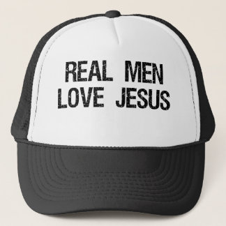 Casquette Vrai amour Jésus d'hommes