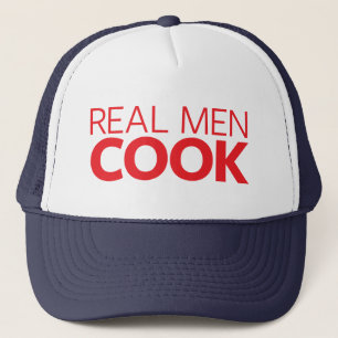 Casquette Vrai cuisinier d'hommes