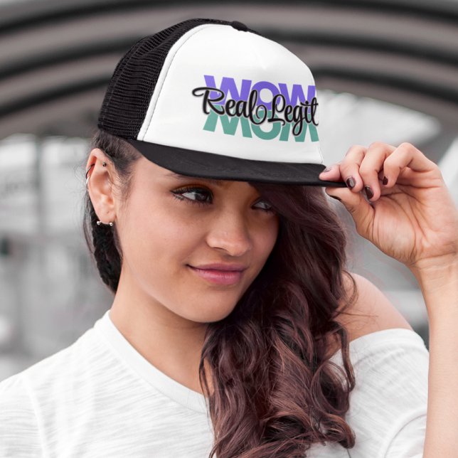 Casquette Vraie Legs Wow Maman Imprimer (Créateur téléchargé)