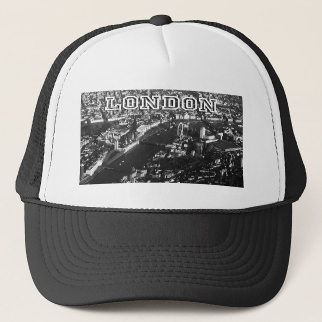 Casquette Vue aérienne de Londres (Devant)