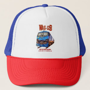 Casquette WAG-12B Locomotive. Train de marchandises des chem