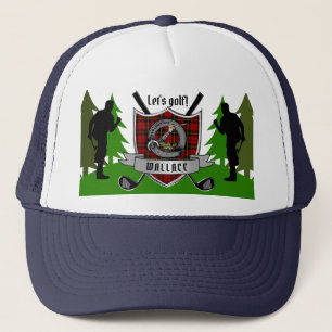 Casquette Wallace Insigne personnalisé Clan Golf
