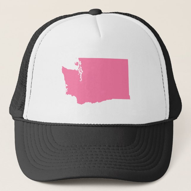 Casquette Washington en rose (Devant)