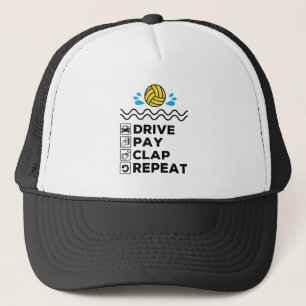 Casquette Water Polo Papa Maman Parent Drive Pay Clap Répéte