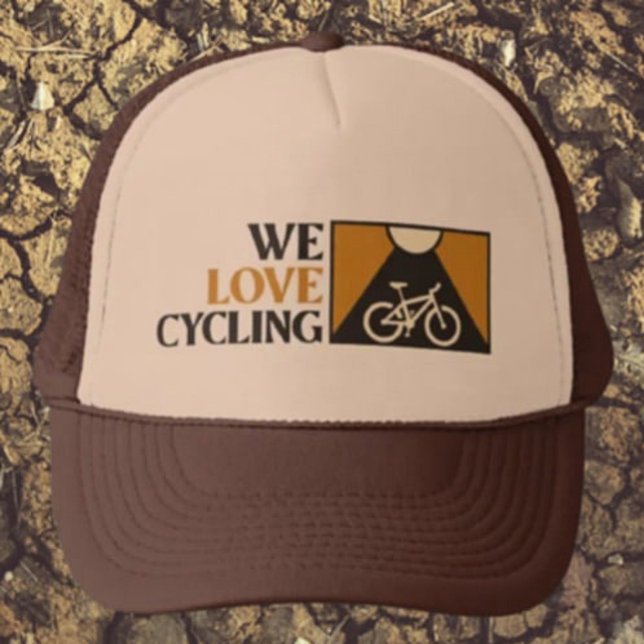 Casquette We Love Cycling (Créateur téléchargé)
