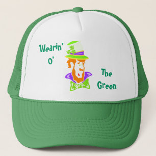 Casquette Wearin' O' The Green Leprechaun St. Patty's Casque