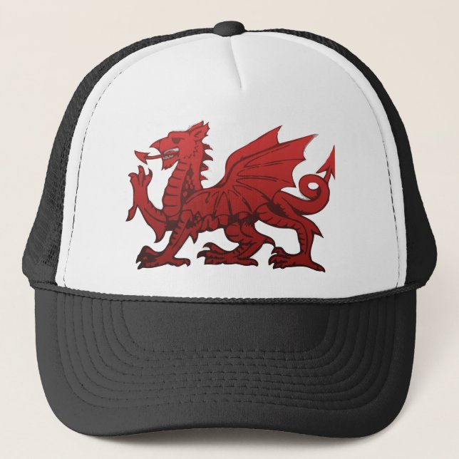 Casquette Welsh Dragon (Devant)
