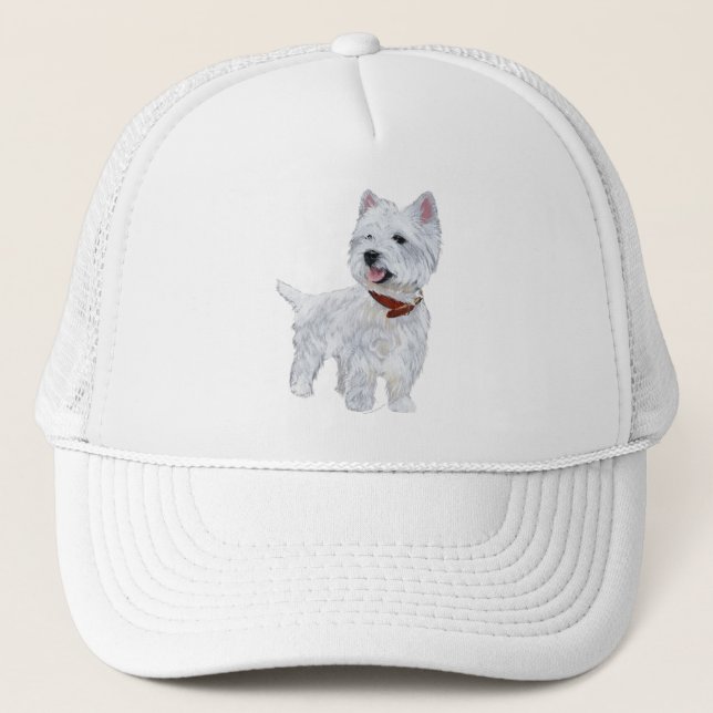 Casquette West Highland White Terrier (Devant)