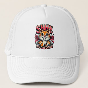 Casquette Whiskered Whispers Un Shhh Artiste Personne Ne S'E