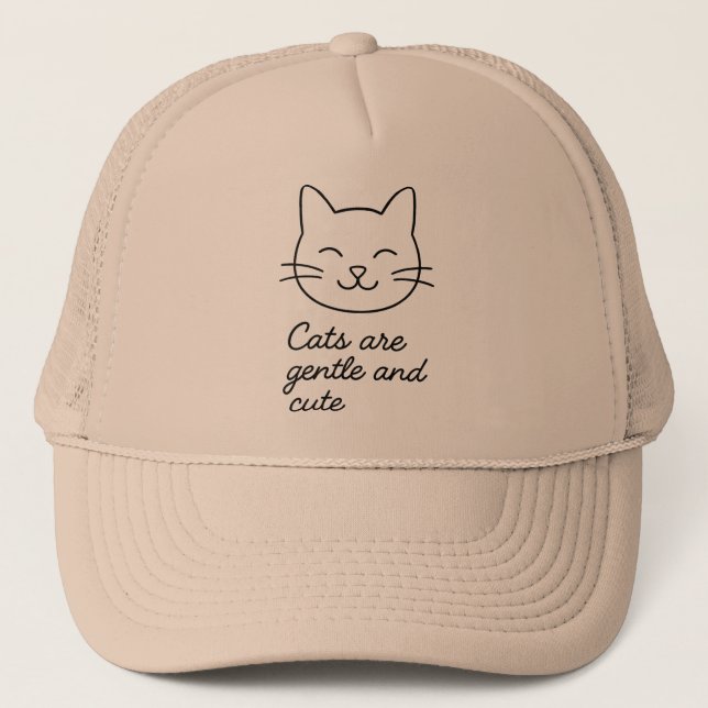 Casquette Whiskers doux (Devant)