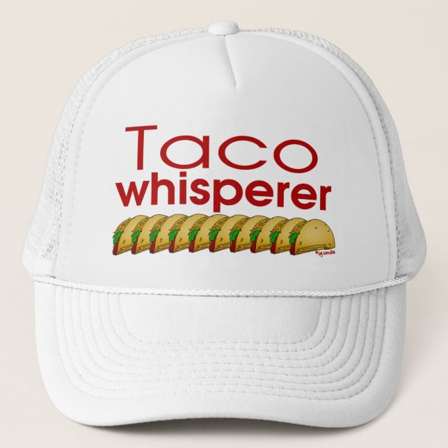 Casquette Whisperer de taco (Devant)