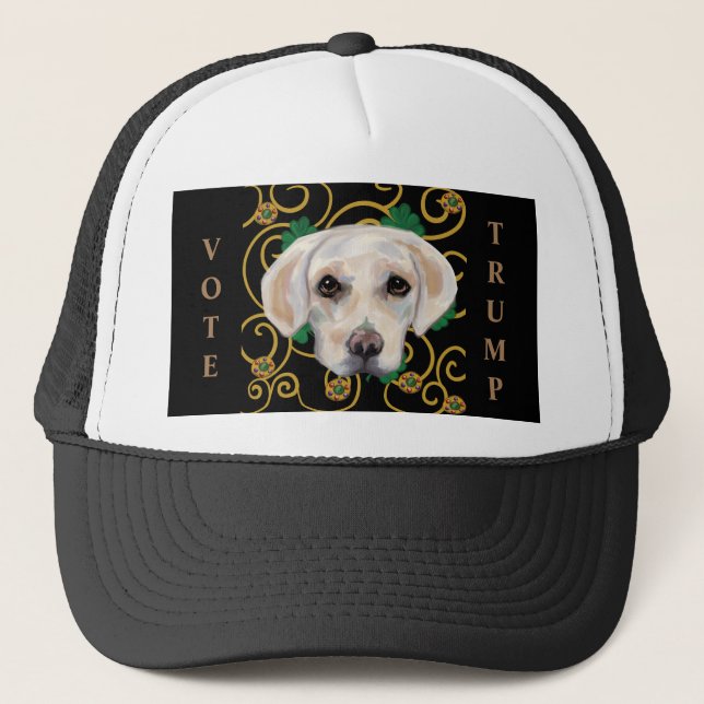 Casquette White Labrador Retriever (Devant)