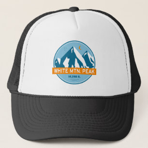 Casquette White Mountain Peak California Stars Moon