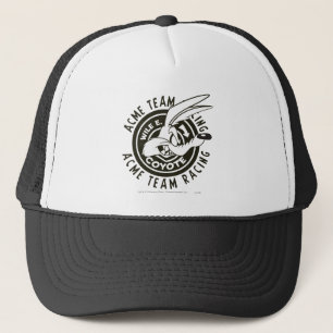 Casquette Wile E. Coyote Acme Team Racing N&B
