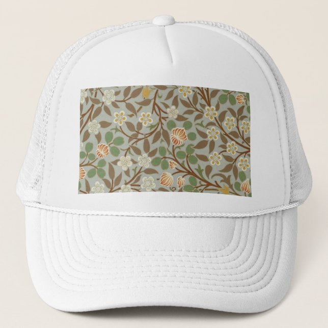 Casquette William Morris Clover Fleur botanique (Devant)
