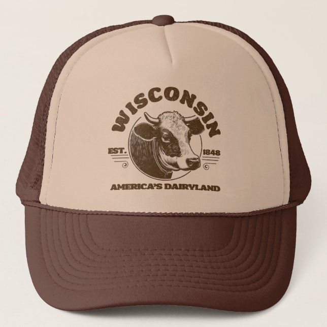Casquette Wisconsin vintage (Devant)
