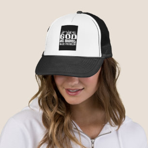 Casquette With God All Things Are Possible-christian-cute