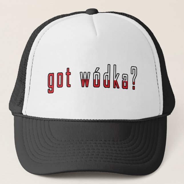 Casquette wodka ? Drapeau (Devant)