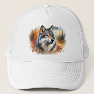 Casquette Wolf en automne Couleurs : La beauté de la nature