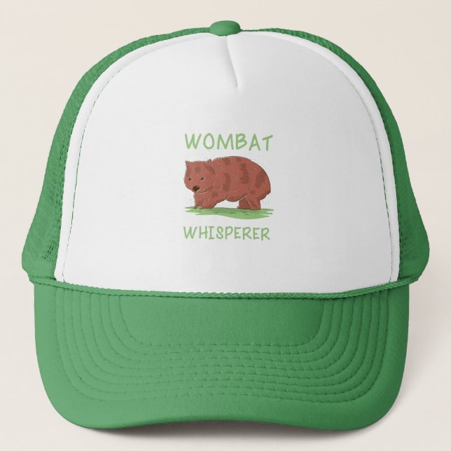 Casquette Wombat Whisperer (Devant)