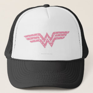Casquette Wonder Woman Coloré rose floral logo