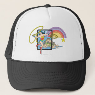 Casquette Wonder Woman Rainbow
