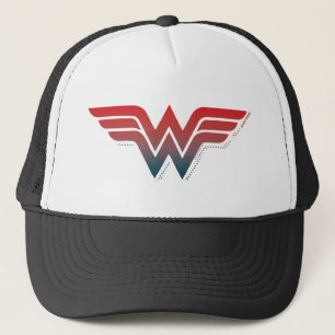 Casquette Wonder Woman Red Blue Gradient Logo