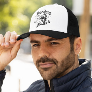 Casquette World's Okayest Angler - Fishing Gift