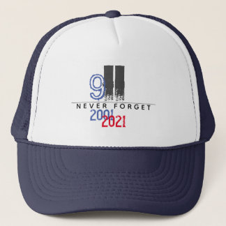Casquette WTC 911 Patriotique N'oublions jamais le 20e anniv