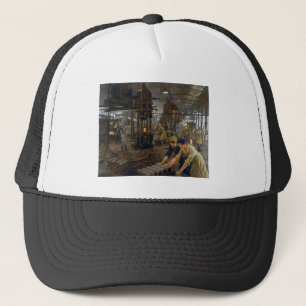 Casquette WW1 1918 Les femmes qui travaillent dans une usine