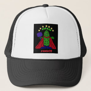 Casquette XX bande dessinée de Pickleball de super héros d