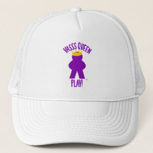 Casquette Yas Queen Jouer amusant jeu de société Slogan Art