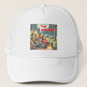 Casquette Yay Camping Dans La Pluie