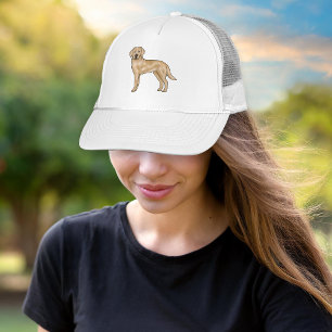 Casquette Yellow Labrador Retriever mignon Cartoon Lab Chien