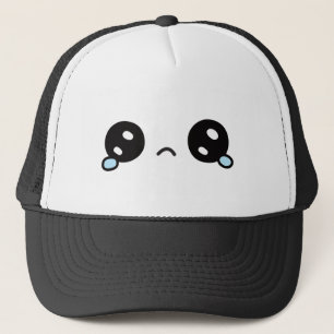 Casquette Yeux larmoyants à visage mou