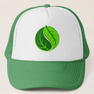 Casquette Yin et Yang Feuilles