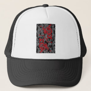 Casquette Ying Yang Red Dragons