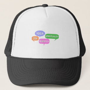 Casquette Yoga Spiritualité Zen Méditation Discours Bulles