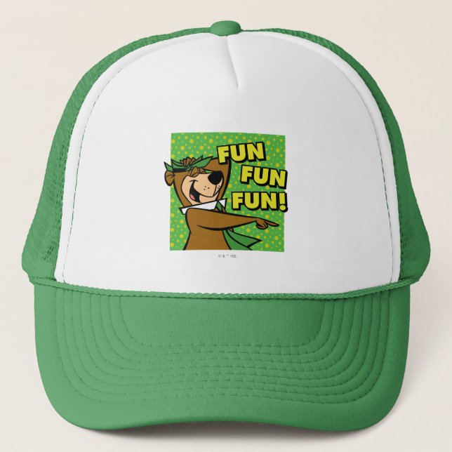 Casquette Yogi Bear Fun Amusant (Devant)