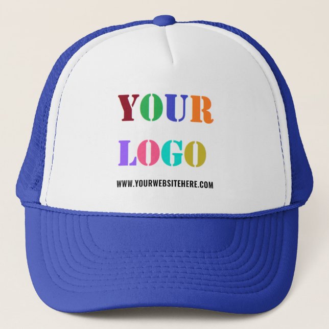 Casquette Your Business Logo and Custom Text Promotional Hat (Devant)
