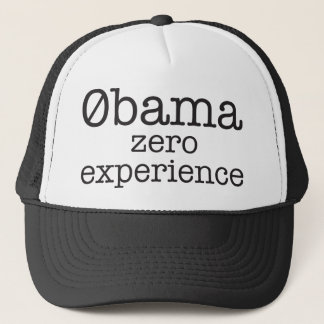 Casquette zéro d'expérience de Zerobama Obama