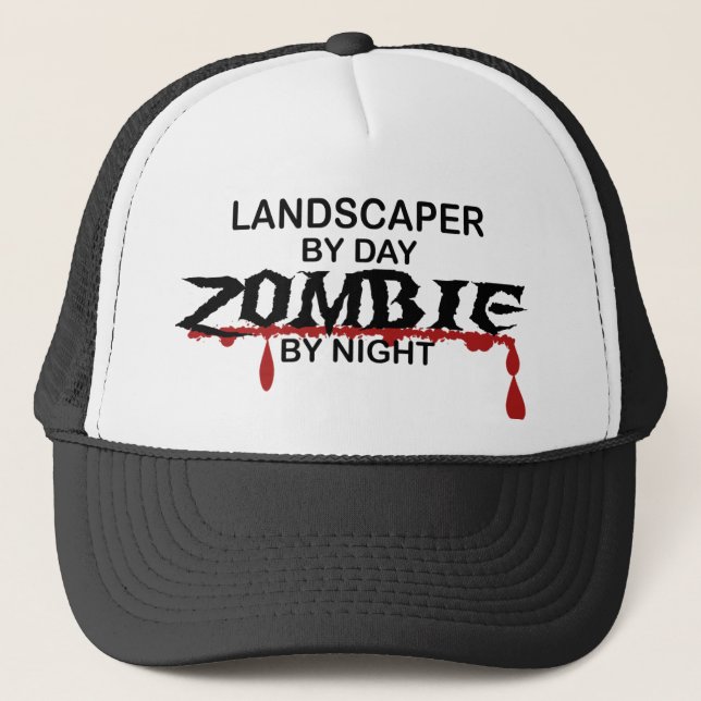 Casquette Zombi de paysagiste (Devant)