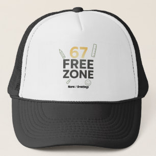 Casquette Zone sans 67 Citation drôle de classe Enseignant