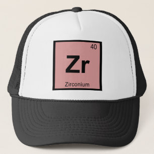 Casquette Zr - Chimie du Zirconium Symbole du tableau périod
