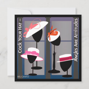 Casquettes Avec Attitudes Invitation