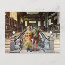 CASQUETTES ! Carte postale pour fêtes annuelles