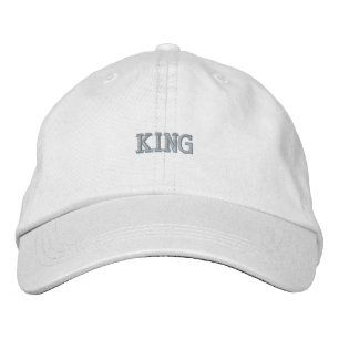 Casquettes Casquette brodés en coton blanc
